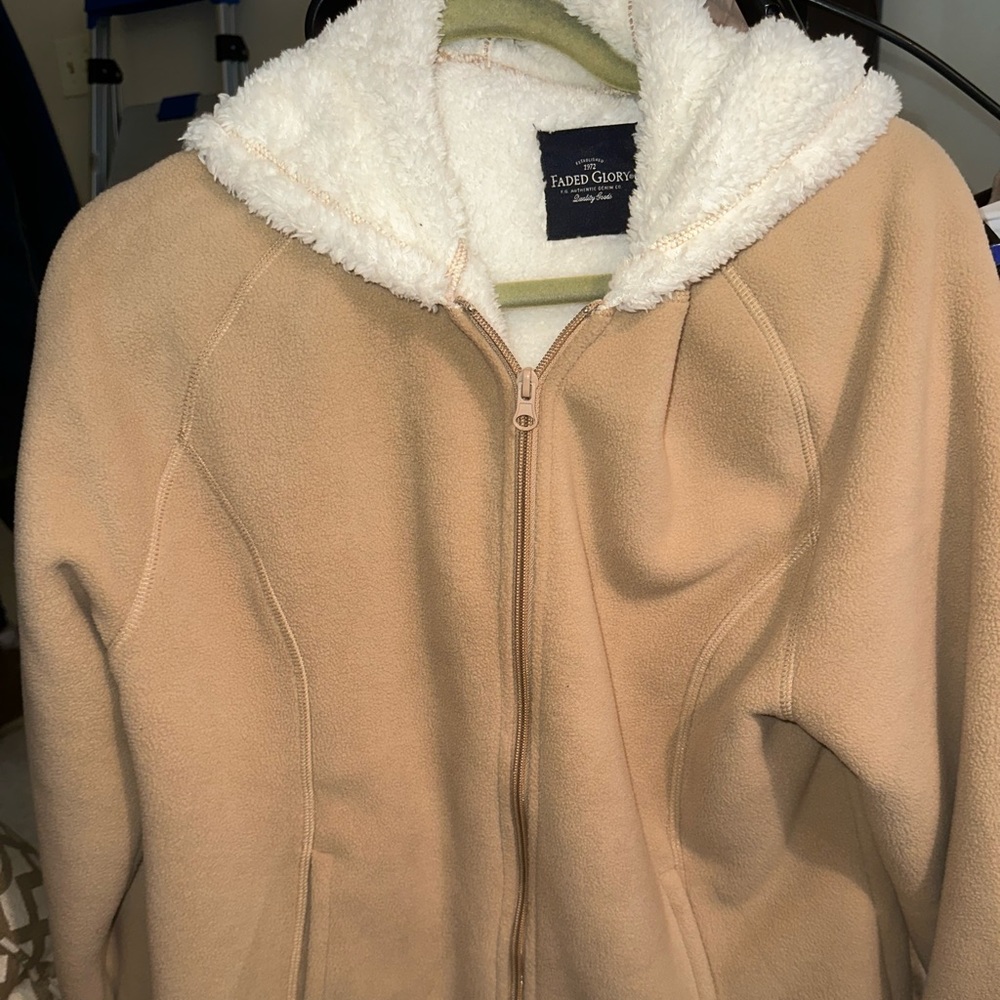 Faded Glory fleece lined jacket